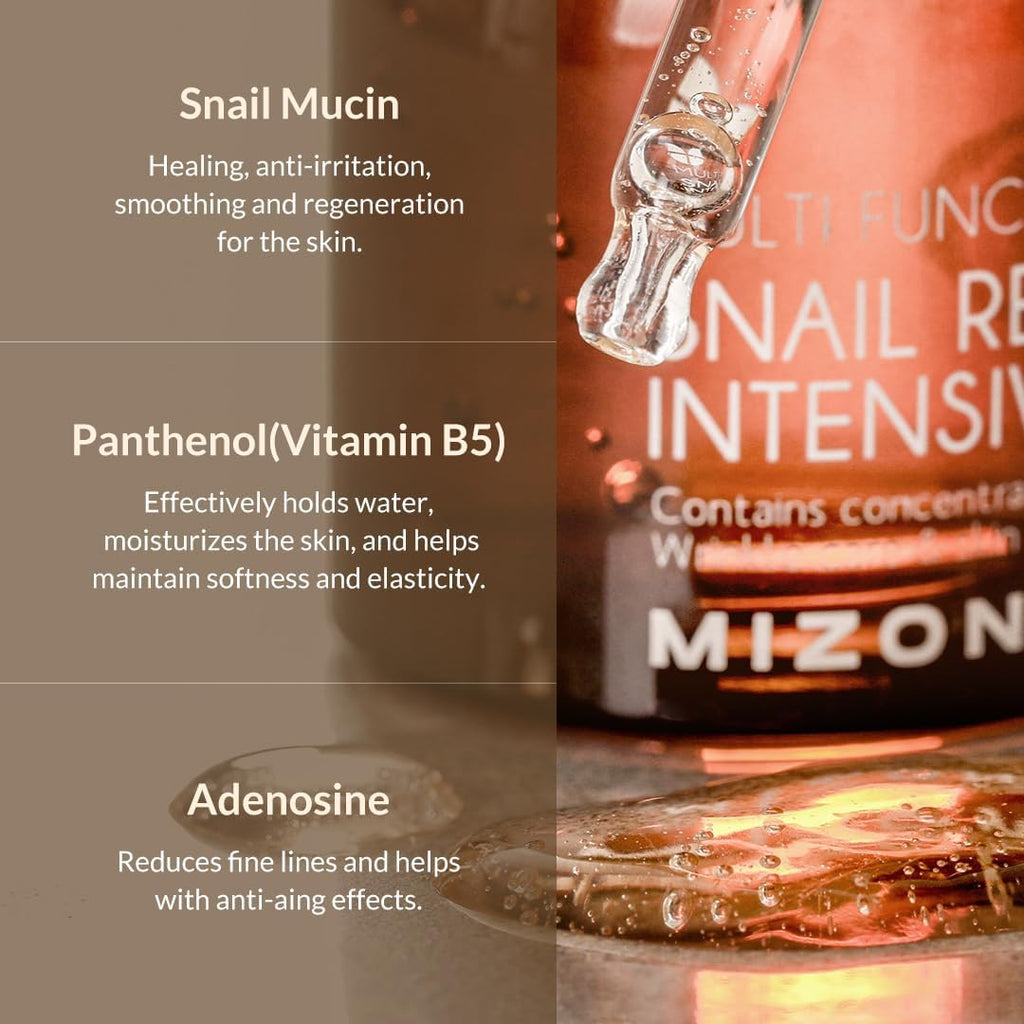 SNAIL REPAIR INTENSIVE AMPOULE Korean Skincare anti-aging treatment