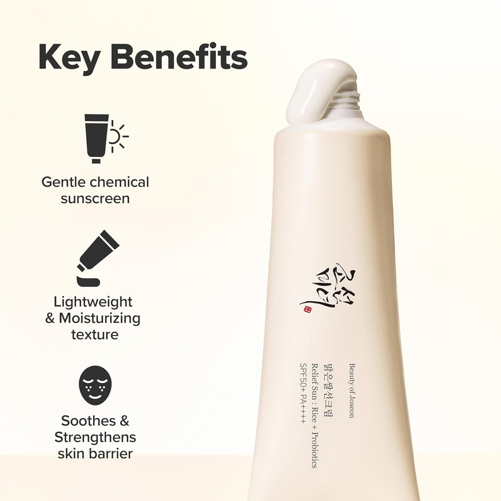 Beauty of Joseon Relief Sun Korean Sunscreen Face Cream 50ml